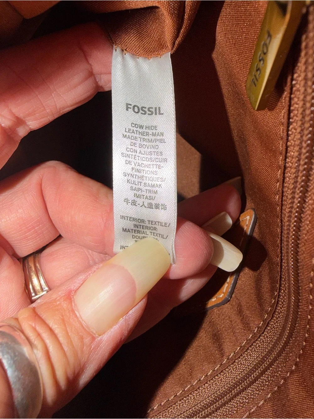 Fossil Kyler Satchel - Picture 7 of 8